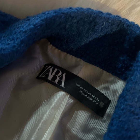 ZARA Textured Blazer - Picture 2 of 13